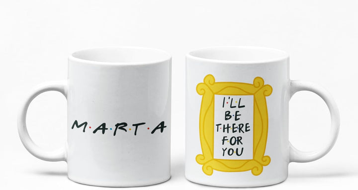 Taza Personalizada “Friends” con Nombre