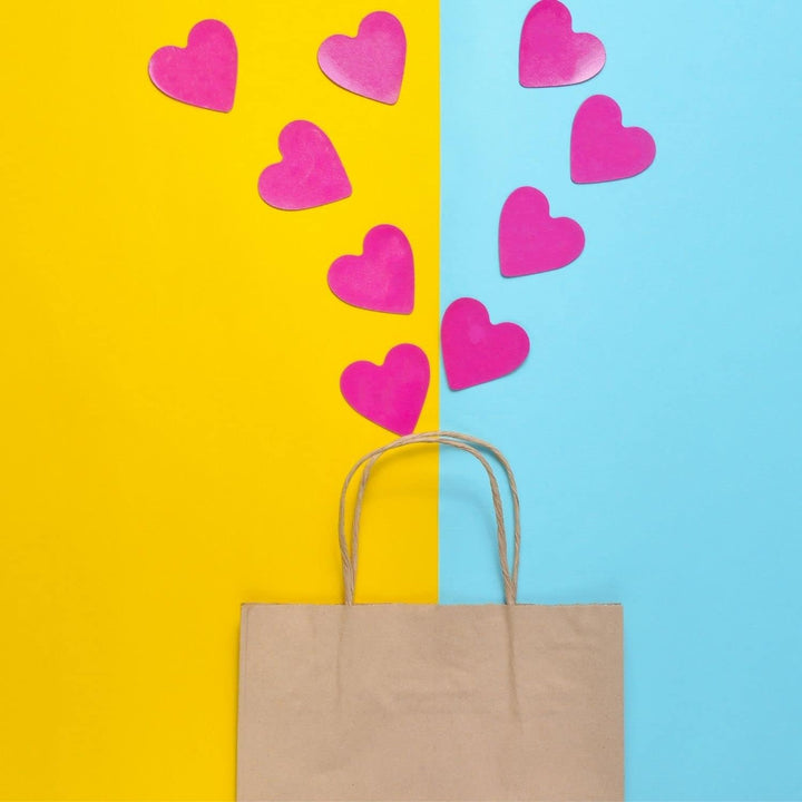Grupo Darik Pack 125 Kraft Paper Bags 32x24x10cm| Paper Bag with Handles | Brown Bags, brown, Kraft