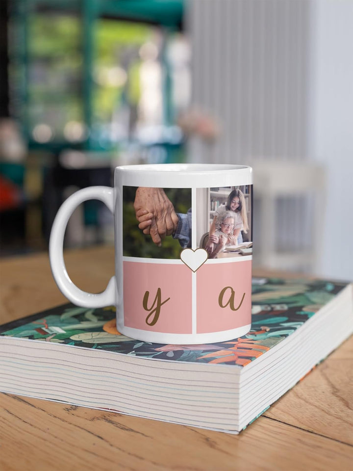 Taza para yaya personalizada con imagenes