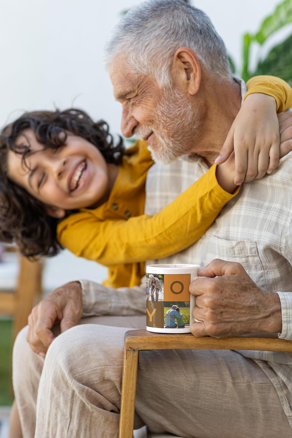 Taza para yayo personalizada con imagenes