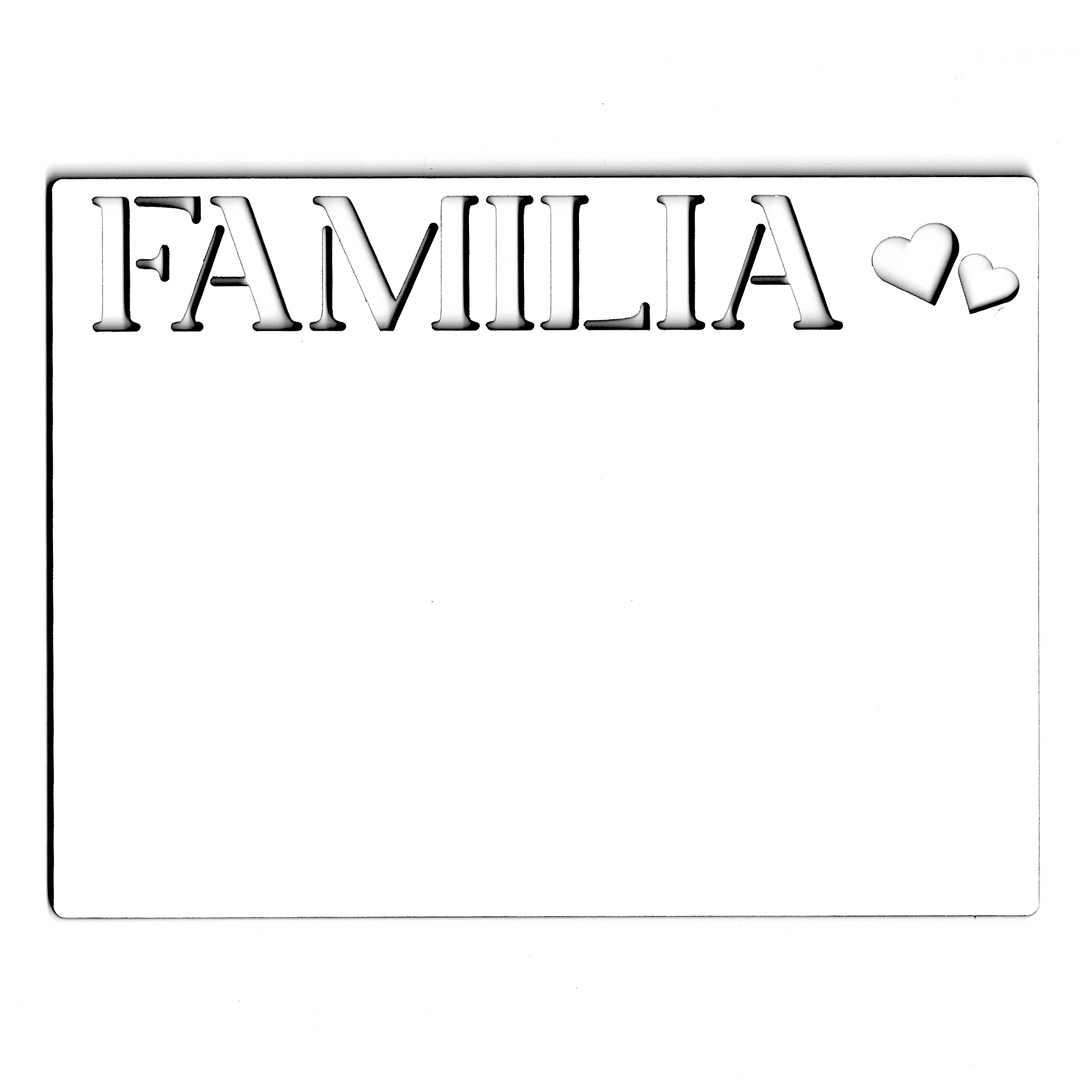 Fotopanel Personalizado  FAMILIA de madera DM