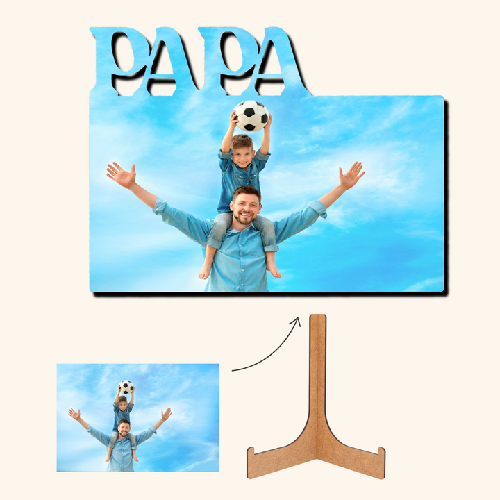 Fotopanel Personalizado PAPÁ de madera DM