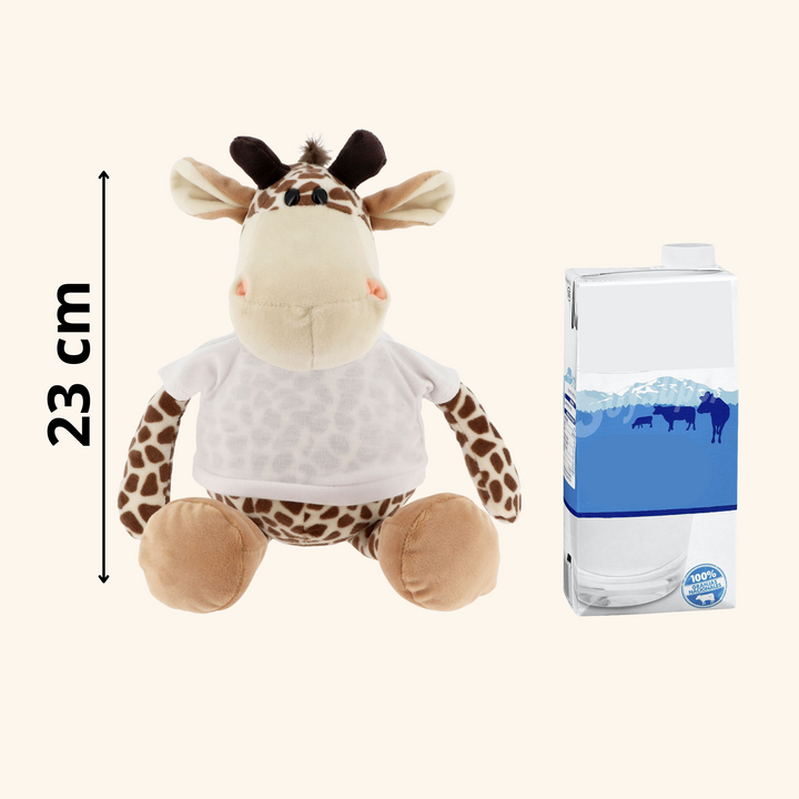 Girafa de Peluche Personalizable Hecho a Mano