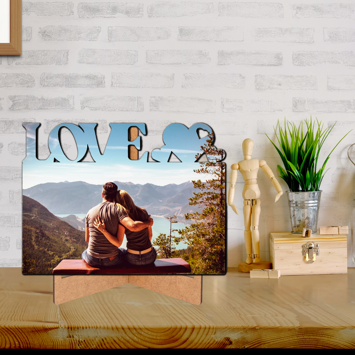Fotopanel Personalizado LOVE de madera DM