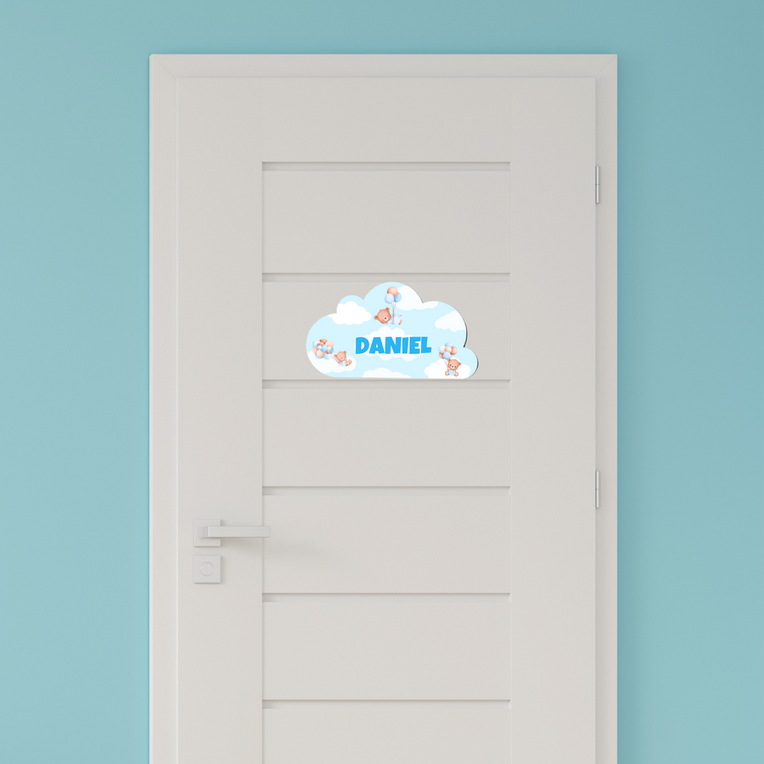 Placa personalizada para puerta. Decoración habitación juvenil.