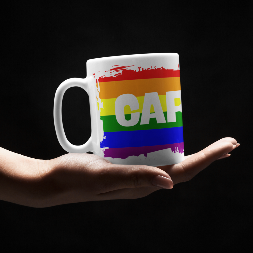 Taza LGBT+ Personalizada con Nombre 🌈