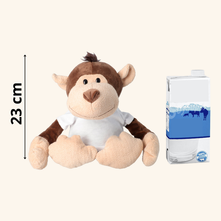 Mono de Peluche Personalizable Hecho a Mano