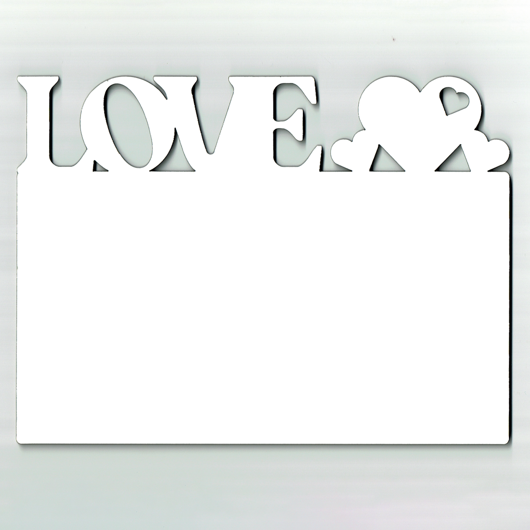 Fotopanel Personalizado LOVE de madera DM