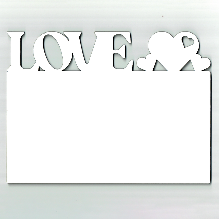 Fotopanel Personalizado LOVE de madera DM