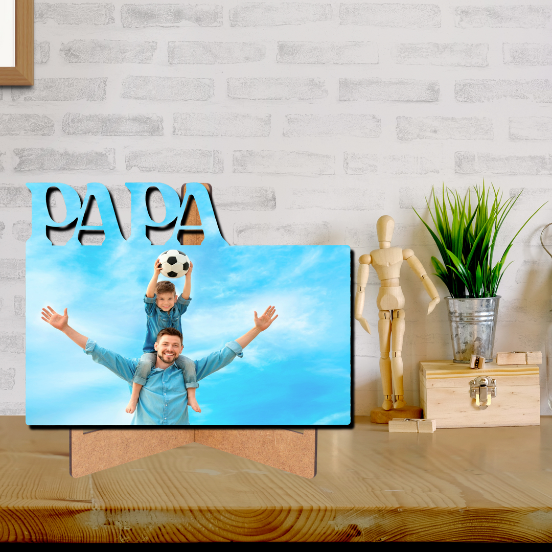 Fotopanel Personalizado PAPÁ de madera DM