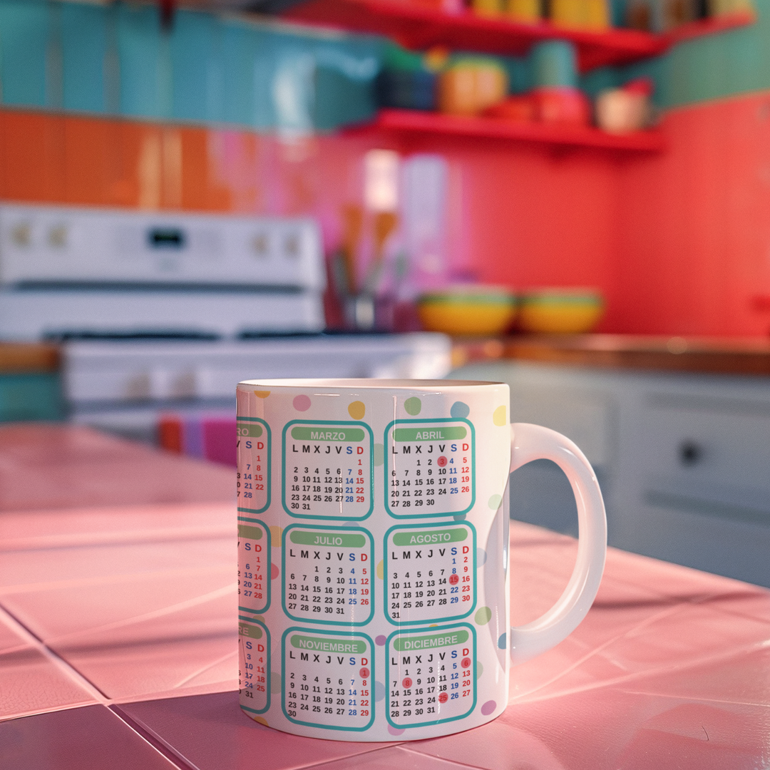 Taza Calendario 2026 con fotografia