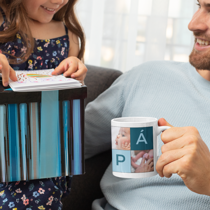 Taza para papa personalizada con imagenes