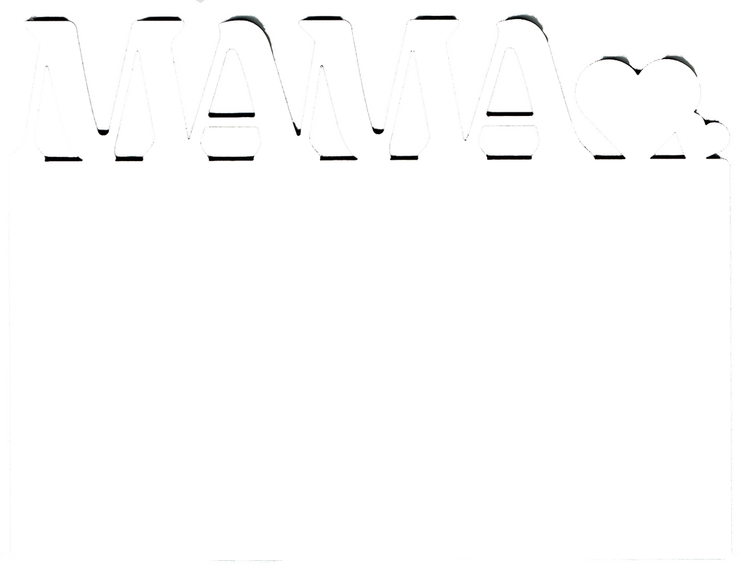 Fotopanel Personalizado MAMÁ de madera DM