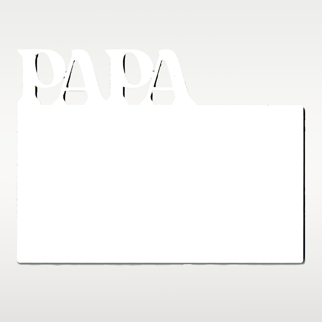 Fotopanel Personalizado PAPÁ de madera DM