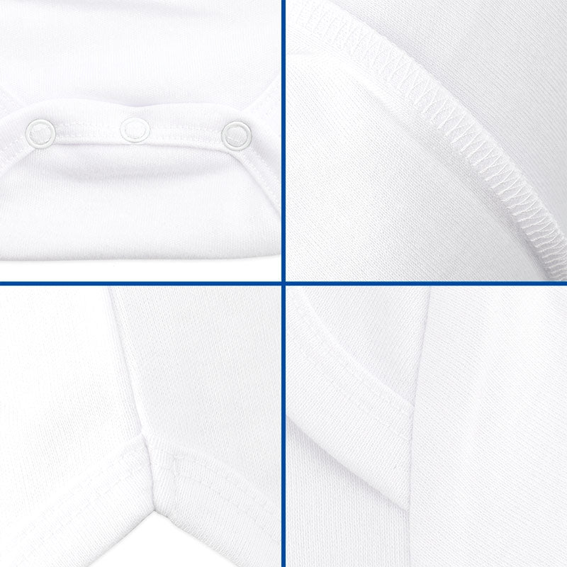 Body de bebé de manga larga personalizado | Con diseño y nombre opcional