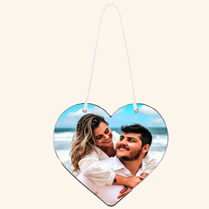 Fotopanel Personalizado CORAZÓN de madera DM