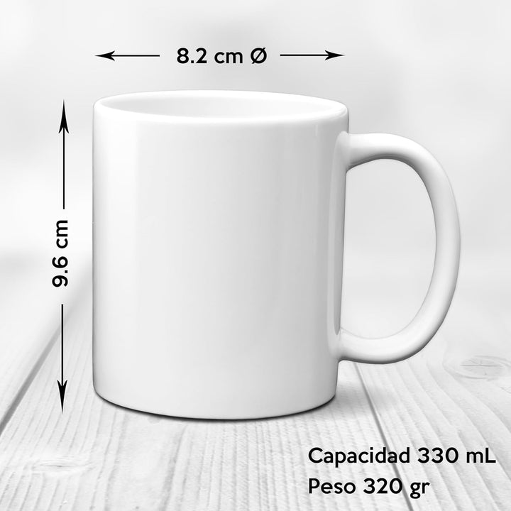 Taza para hermana personalizada con imagenes