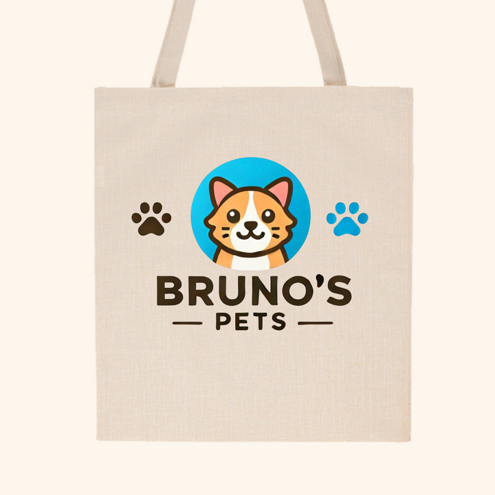 👜 Tote Bag Personalizado 1 cara Simil Lino para Empresas | Merchandising con Tu Logo Desde