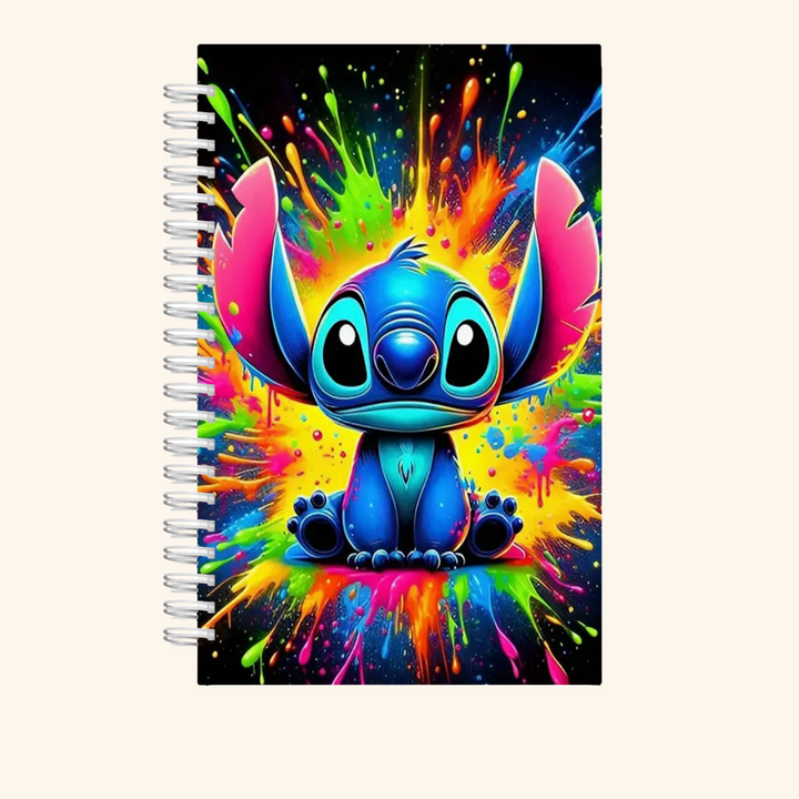 Libreta A5  con tapas de plastico PET opaco y flexible con imagenes a 2 caras