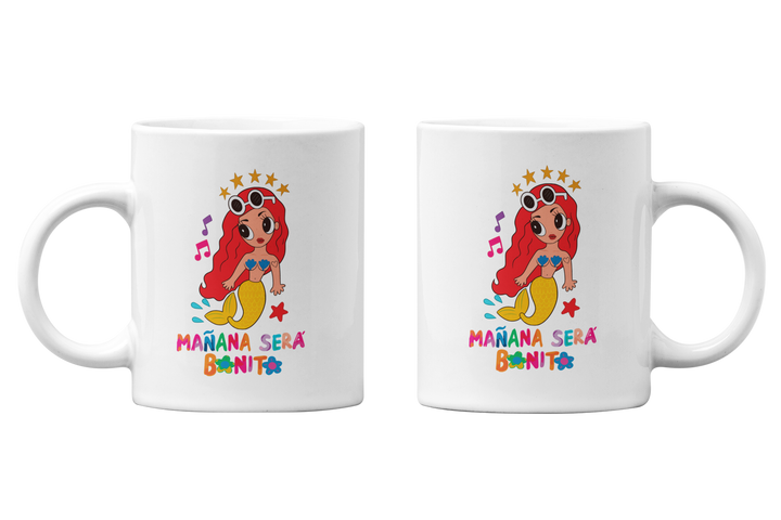 Taza Karol G — “Mañana Será Bonito” Edición Sirena Colorida