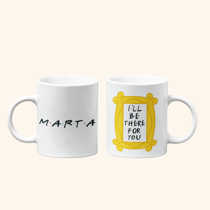 Taza Personalizada “Friends” con Nombre