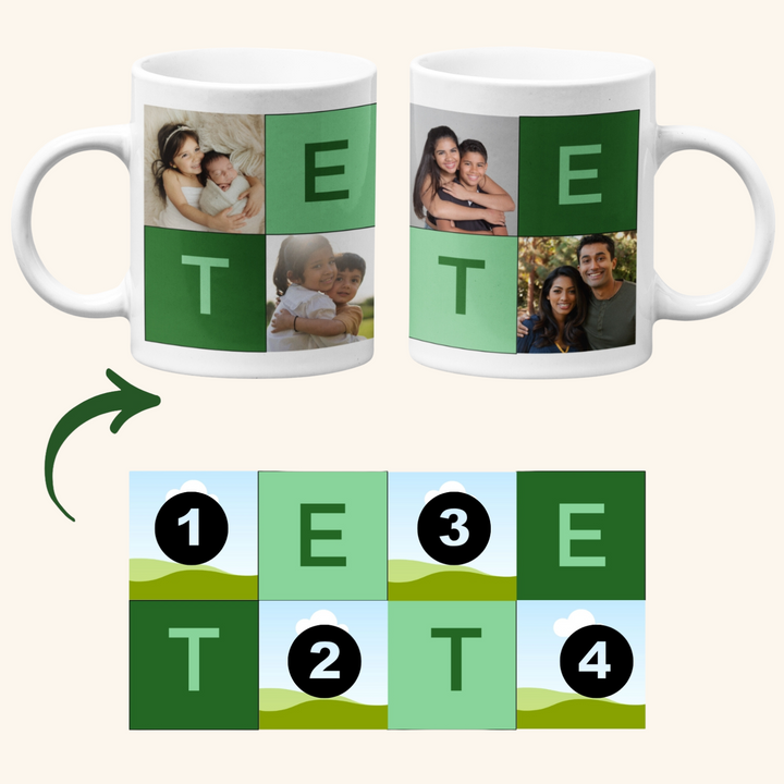 Taza para hermano personalizada con imagenes