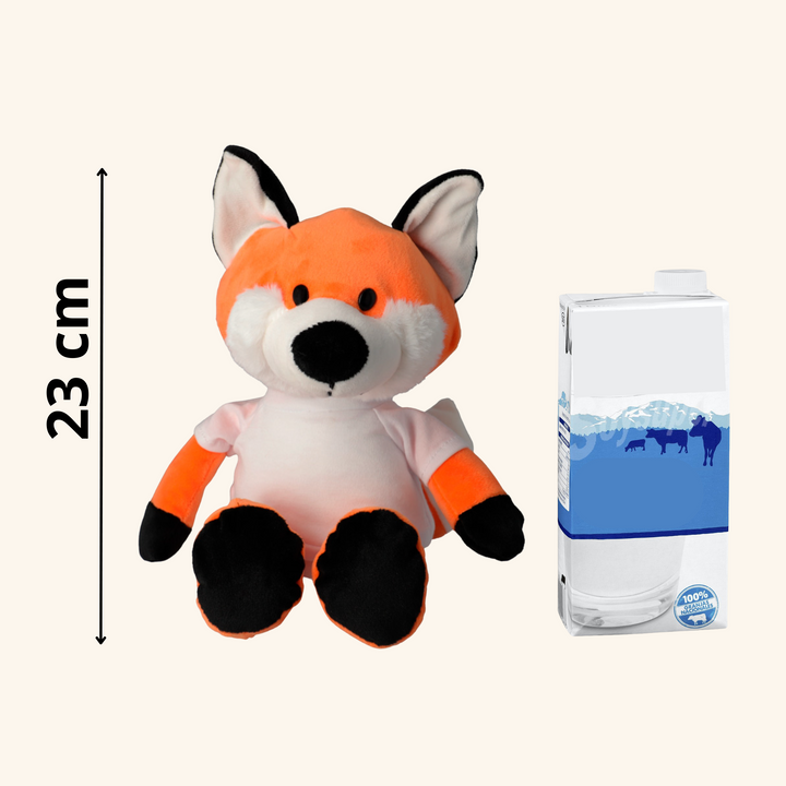 Zorro de Peluche Personalizable Hecho a Mano